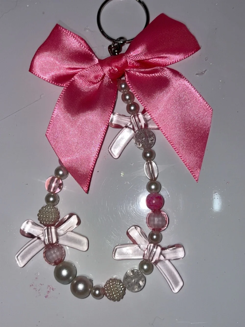 Kids Silicone Highland Cow Beaded Keychain -  single keychains for $13